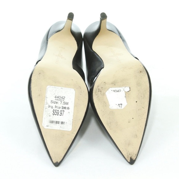 ⭐️BOGO FREE⭐️ IVANKA Trump “Kippy” black leather mules - Picture 6 of 6